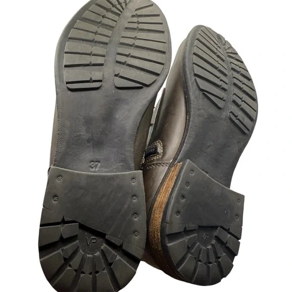 Taos Ringer Boots Women’s Size 6-6.5 Leather Combat Hiking Outdoors Lined - Picture 6 of 12